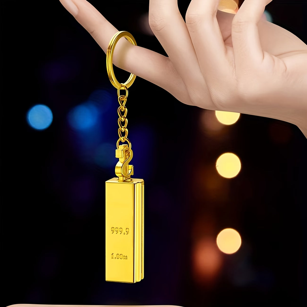 Gold Bar Flame Lighter