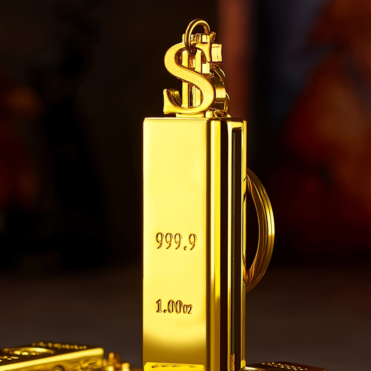 Gold Bar Flame Lighter